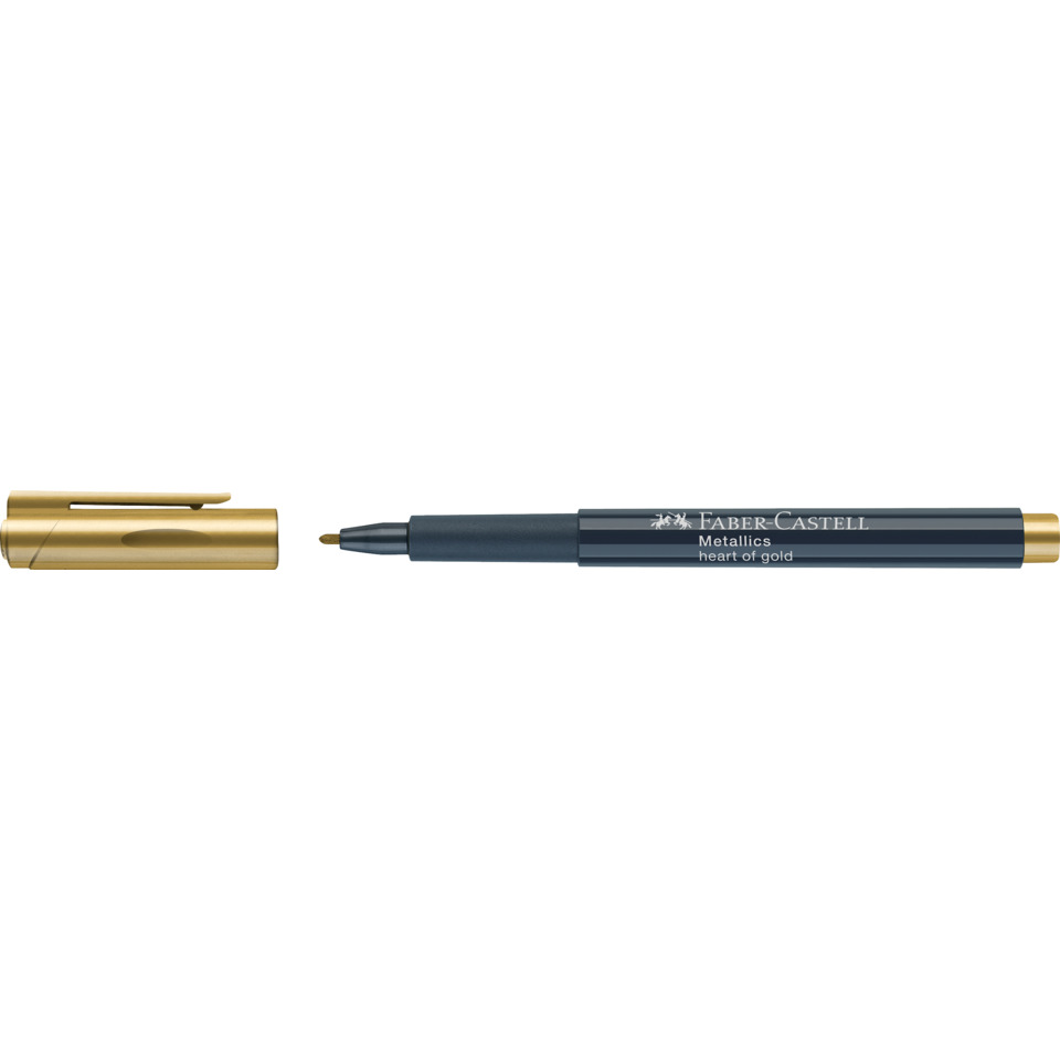 Faserschreiber Metallics - 1,5 mm, heart of gold