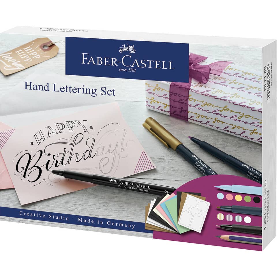 Kreativset Handlettering - 12-teilig