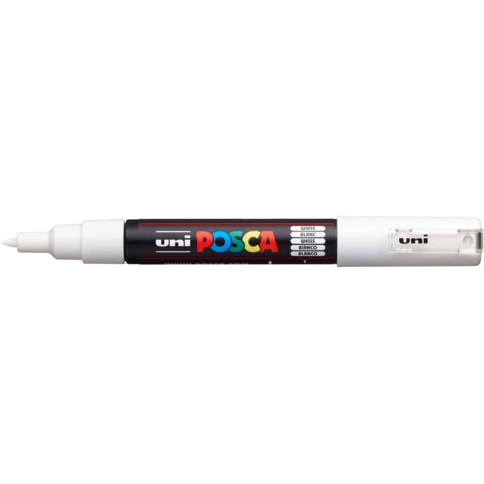 Marker - 0,7 mm, weiß