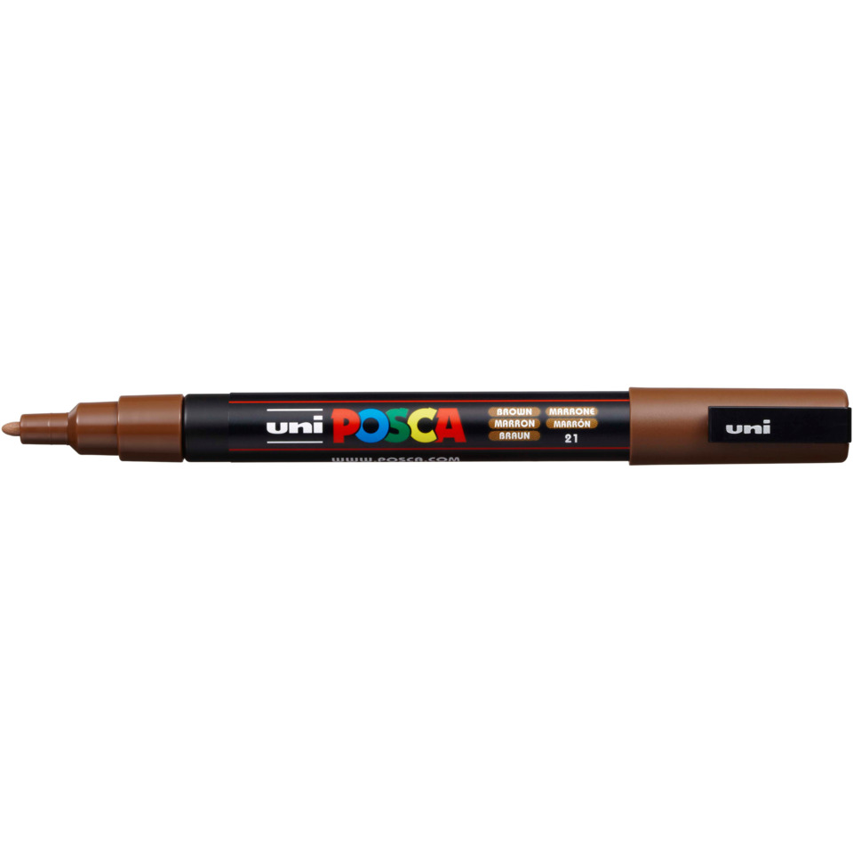 Marker - 0,9 - 1,3 mm, braun
