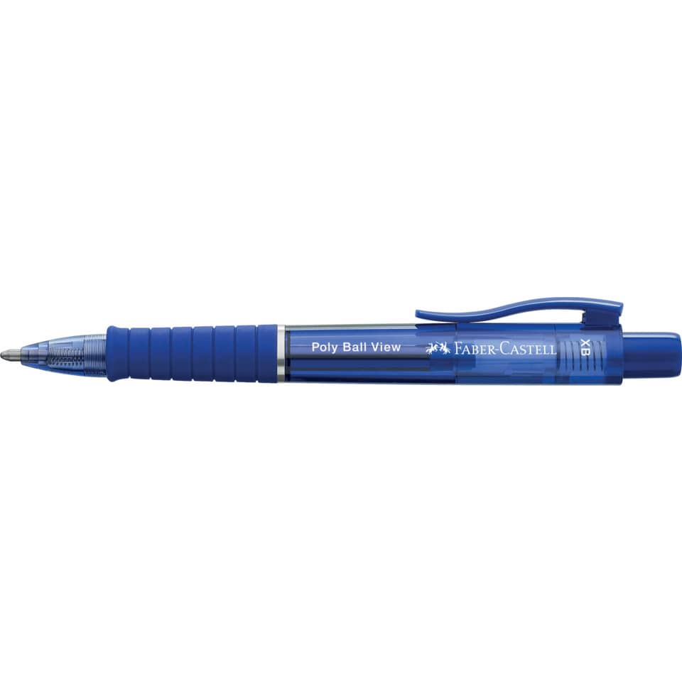 Kugelschreiber Poly Ball View - XB, admiral blue