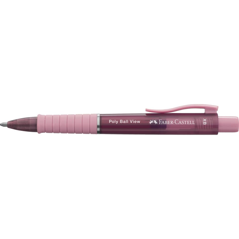 Kugelschreiber Poly Ball View - XB, rose shadows