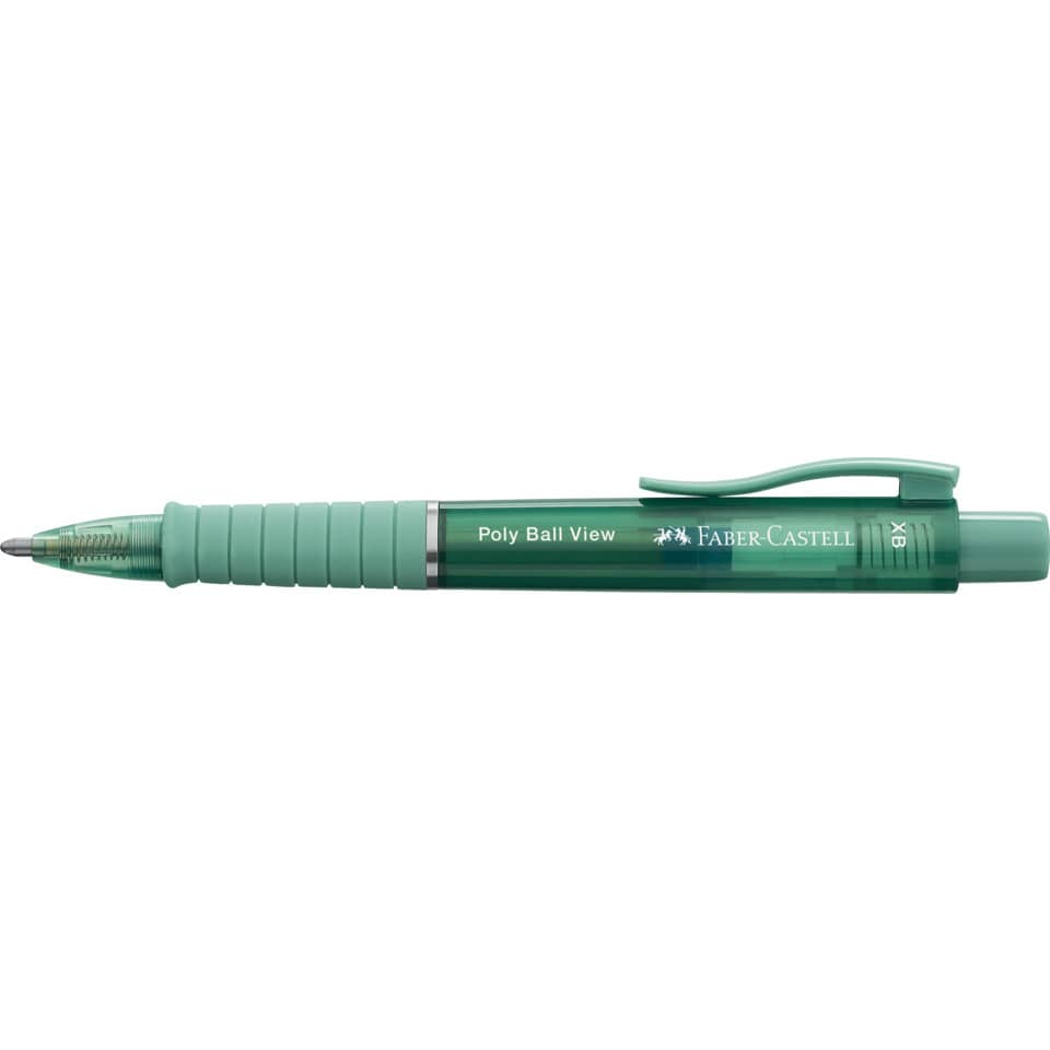 Kugelschreiber Poly Ball View - XB, green lily