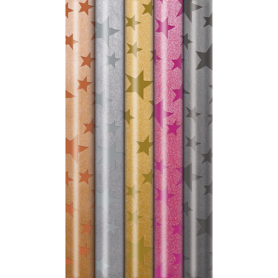 Weihnachtspapier Rolle 70cm x 1,5m