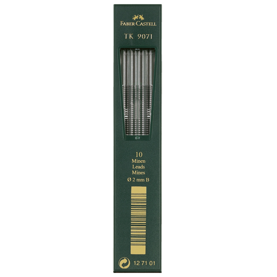 Fallmine TK® für Fallminenstift - 2 mm, B, schwarz