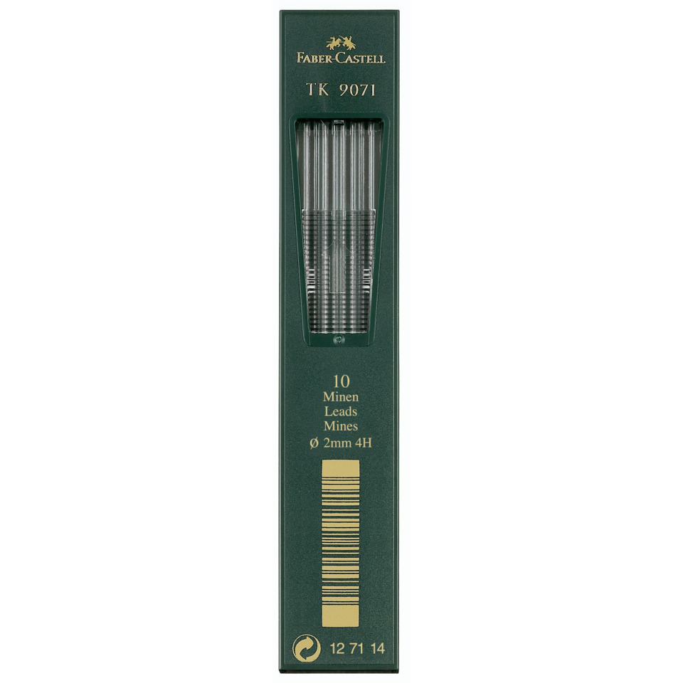 Fallmine TK® für Fallminenstift - 2 mm, 4H, schwarz