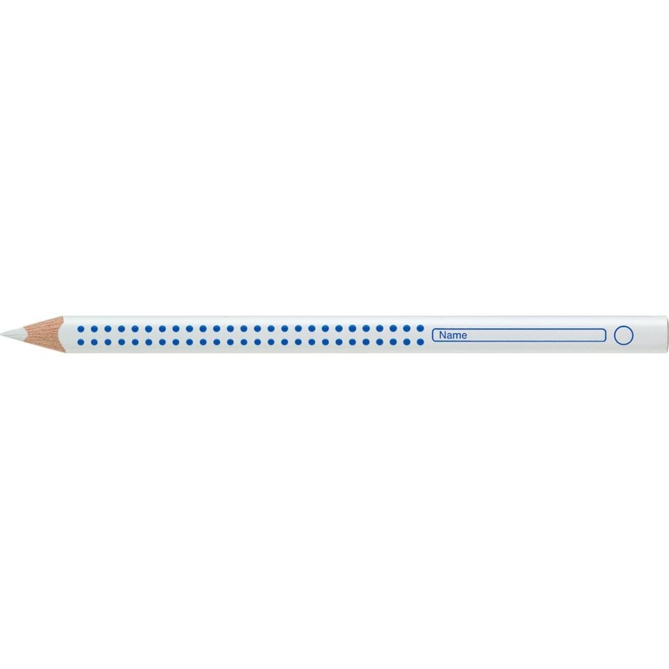 Farbstift Jumbo GRIP Heft & Tafel - weiß