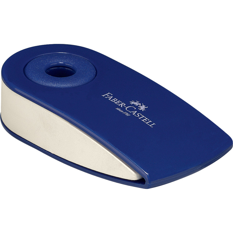 Radierer SLEEVE mini - 24 x 10 x 54 mm, brombeer / blau sortiert
