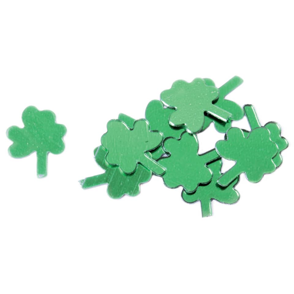 Konfetti Glücksklee - 10 g, grün