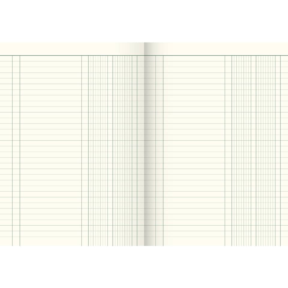 Spaltenbuch mit festem Kopf - A4, 2 Spalten, 40 Blatt