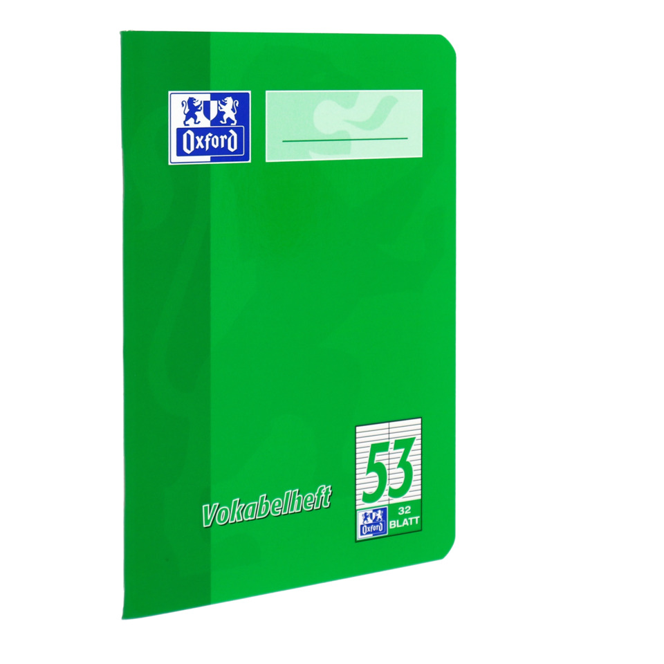 Vokabelheft LIN53 - A6, 32 Blatt, liniert