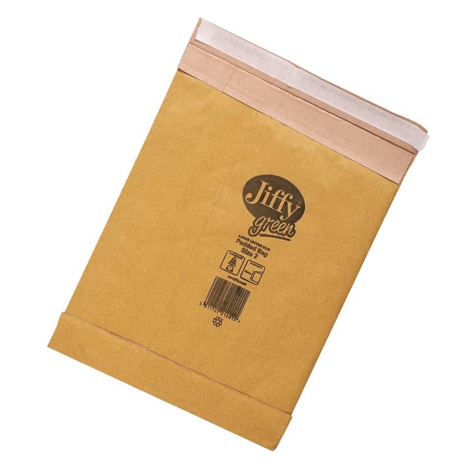 Papierpolstertasche Größe 2 - 210 x 280mm, braun