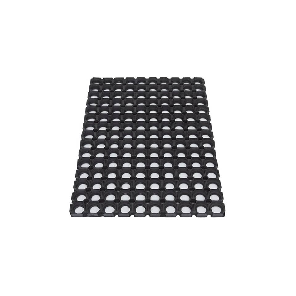 Ringgummimatte Eazycare Scrub - 40 x 60 cm, schwarz