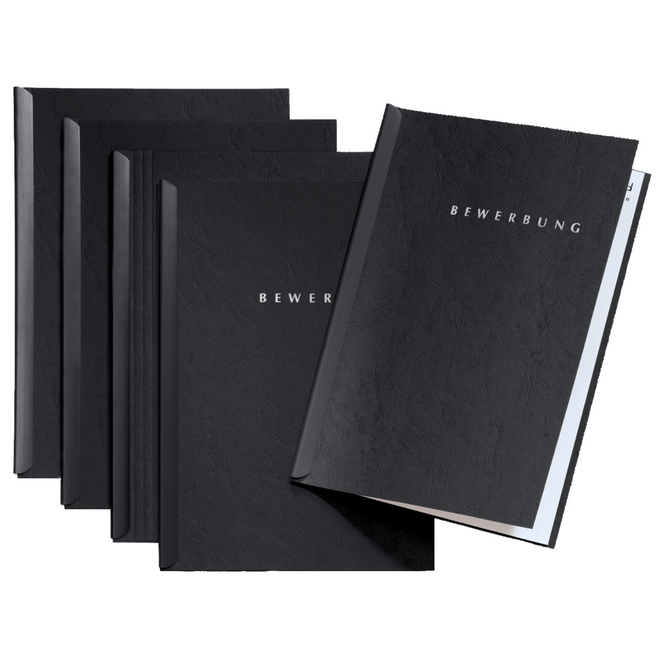 Bewerbungsset START - 5er Set, schwarz