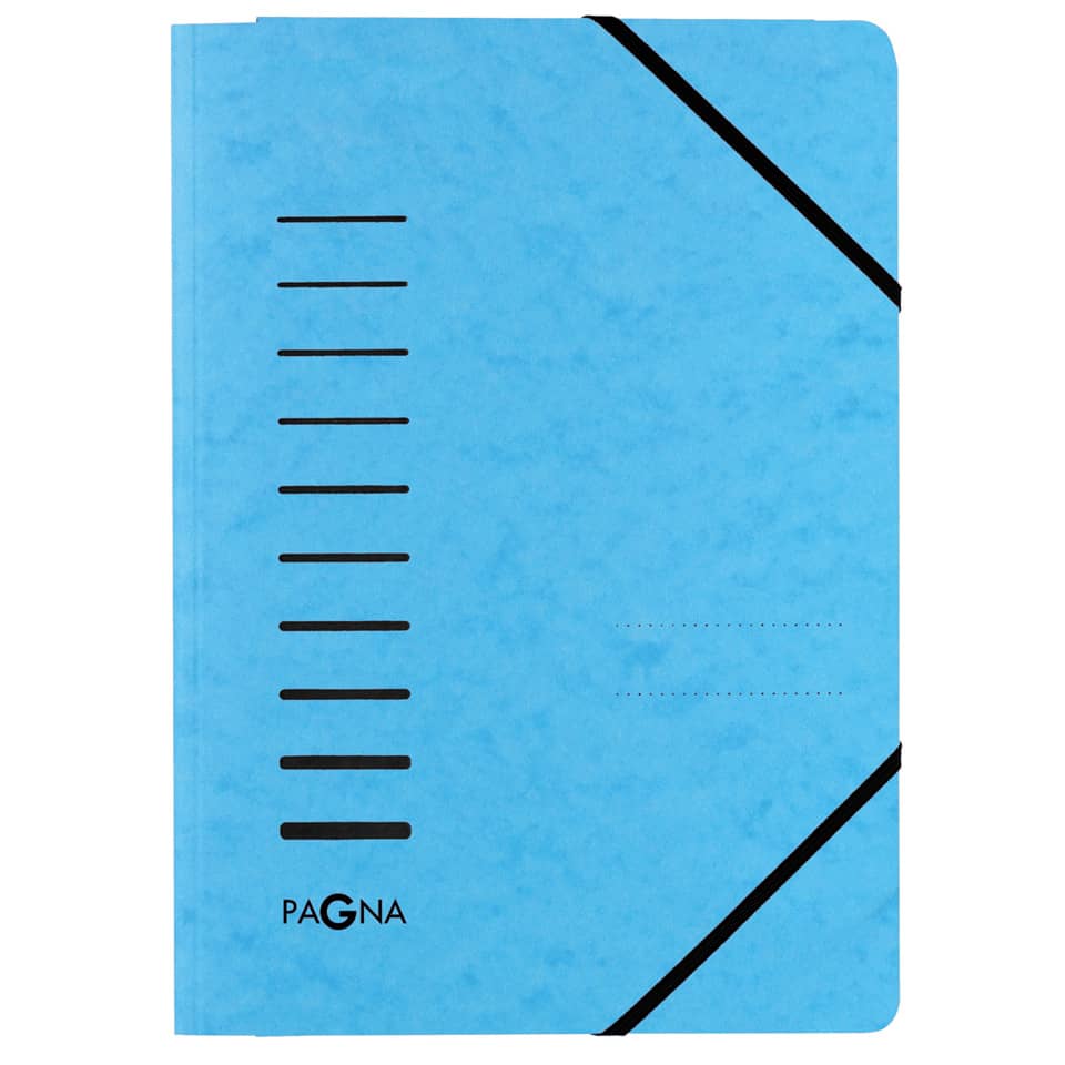 Gummizugmappe - A4, 150 Blatt, Presssan, hellblau