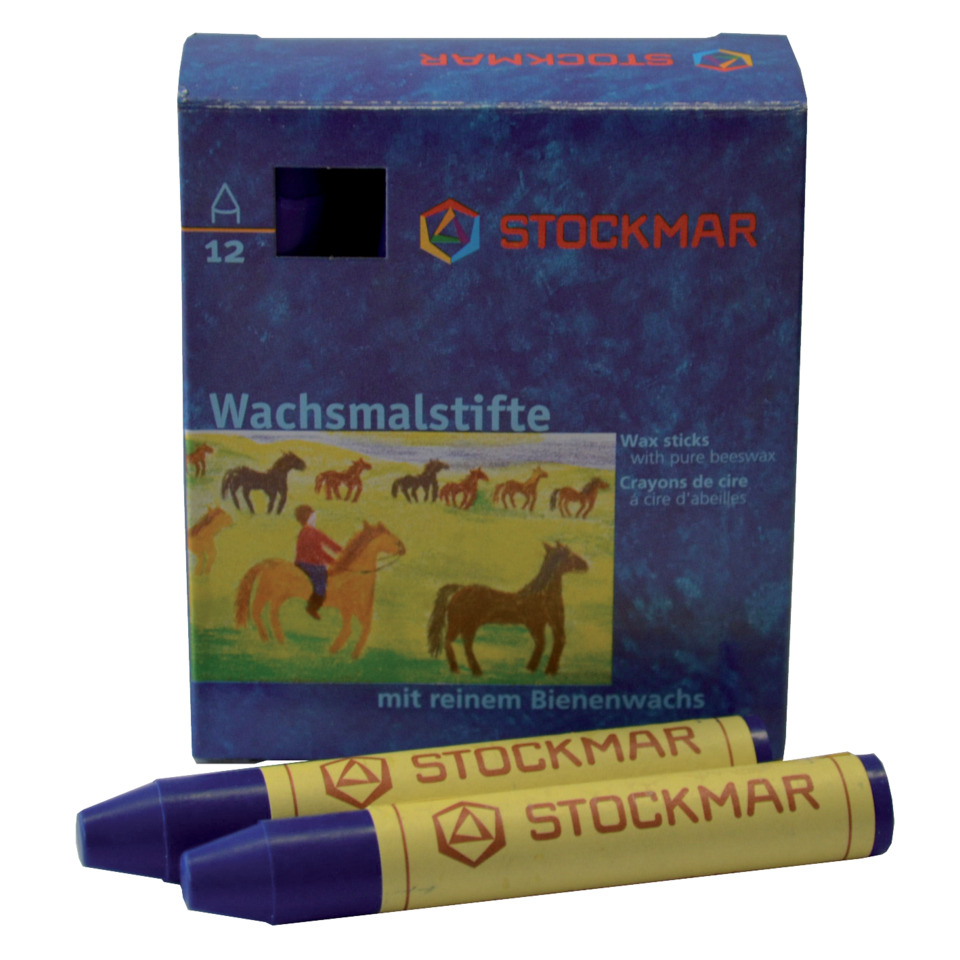 Wachsmalstifte - ultramin - 12 Stifte