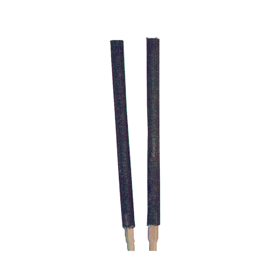 Wachsfackel - 45 cm, dunkel