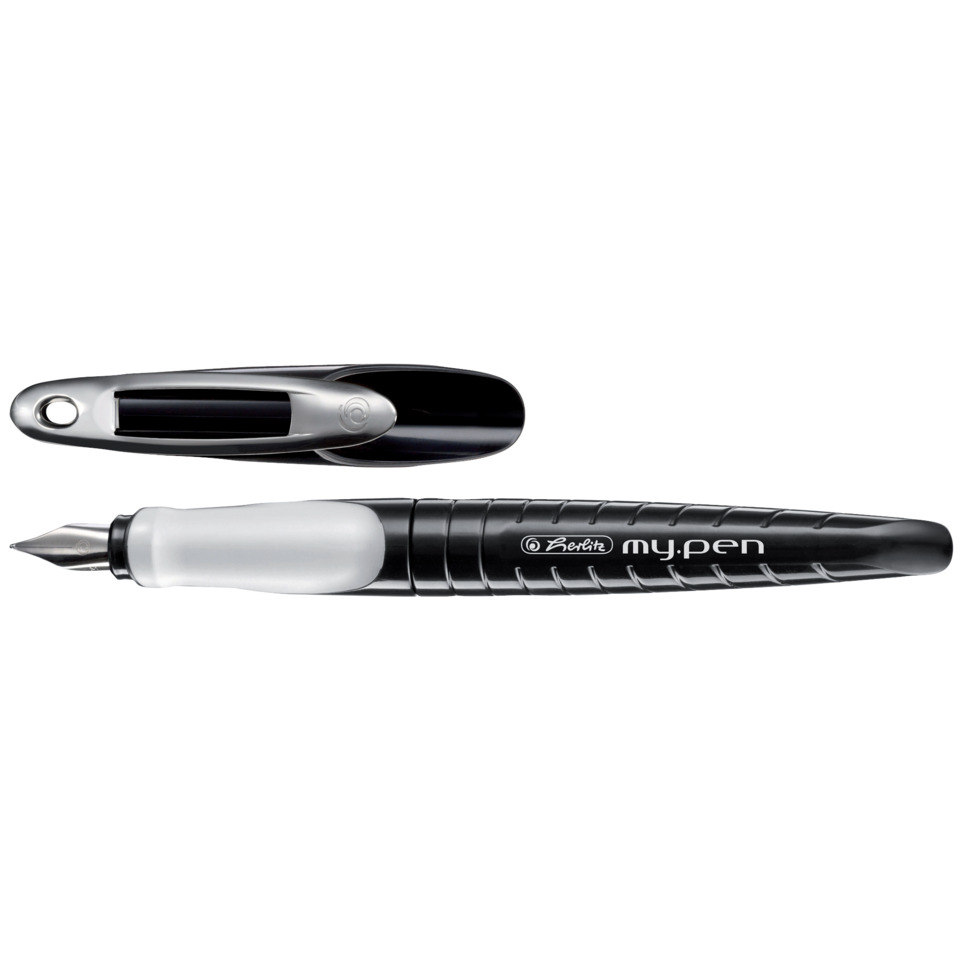 Füllhalter my.pen - M-Feder, schwarz/weiß