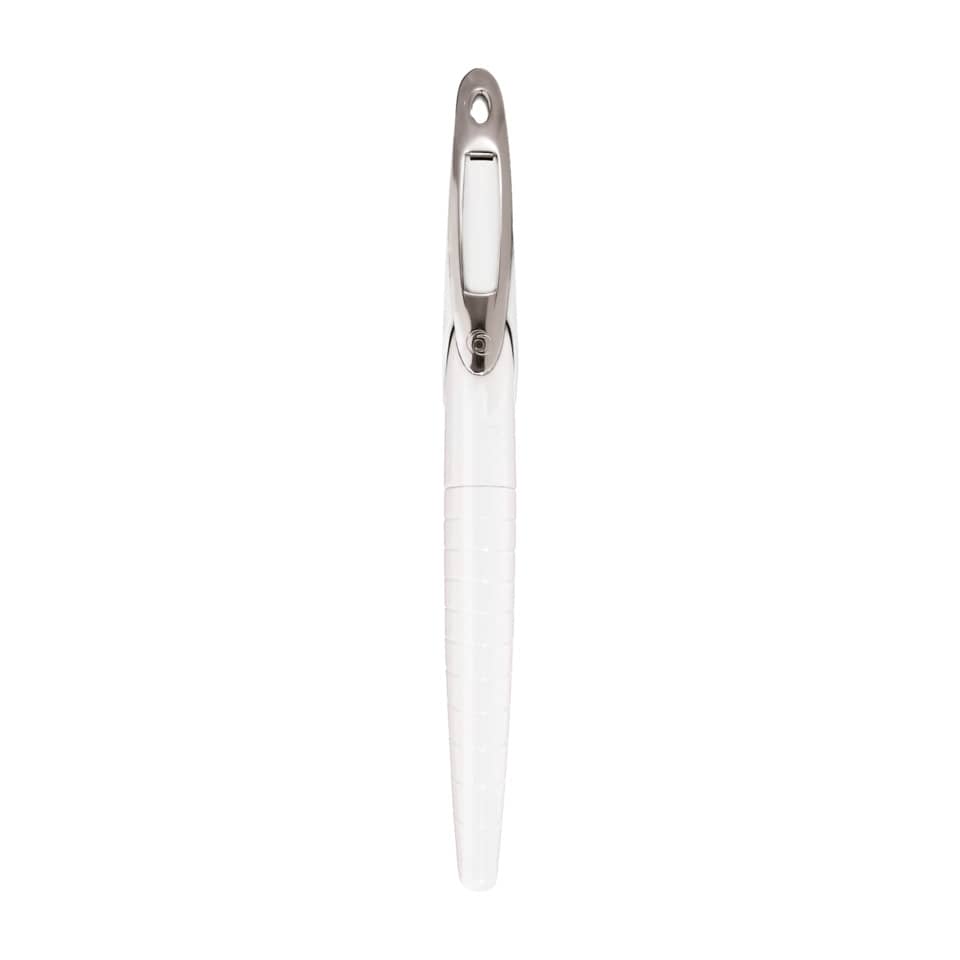 Füllhalter my.pen - M-Feder, weiß/schwarz