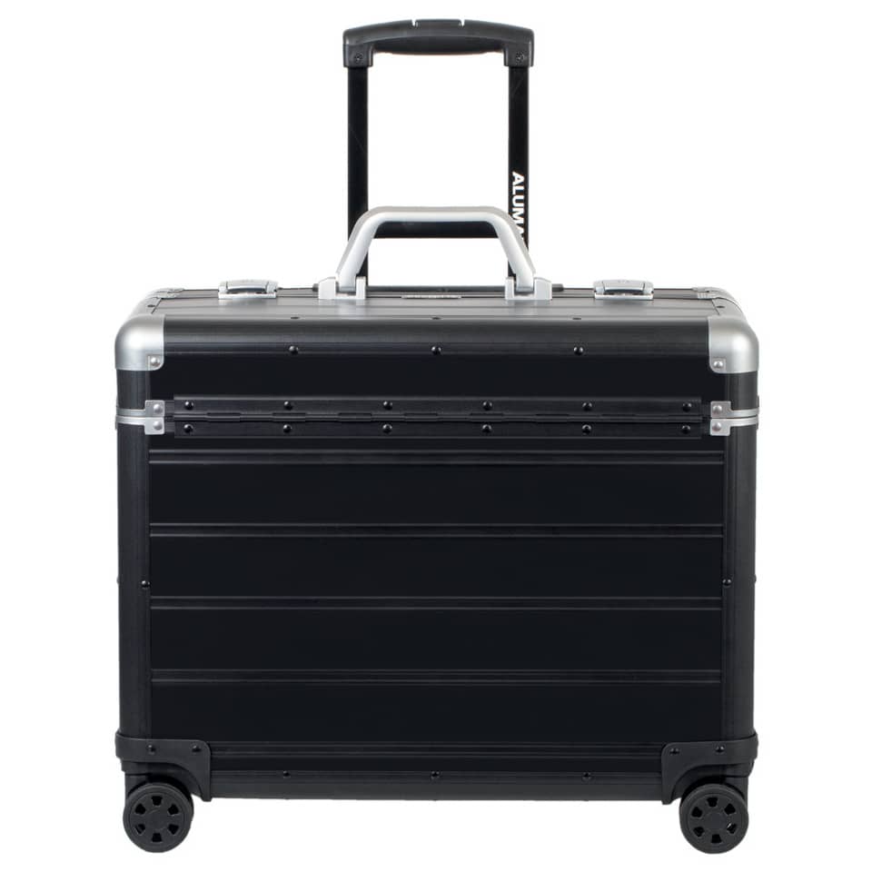 Pilotenkoffer Pandora - Trolley, schwarz matt