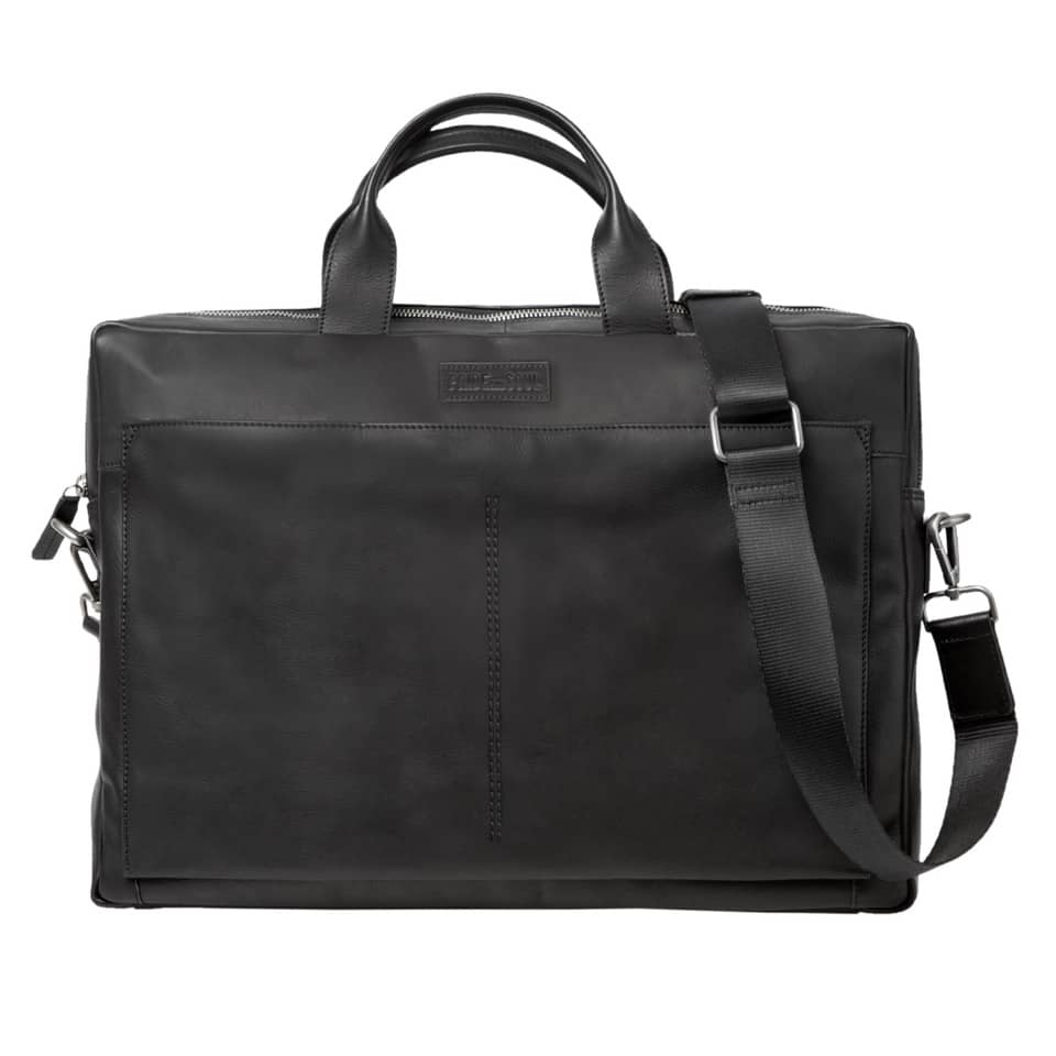 Laptoptasche Mover - 15", schwarz, Leder