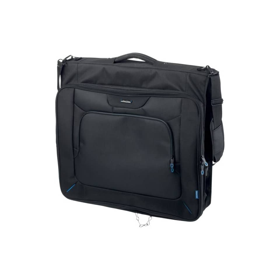 Kleidersack - schwarz, für 4 Bügel 110 x 60 x 9 cm (offen)