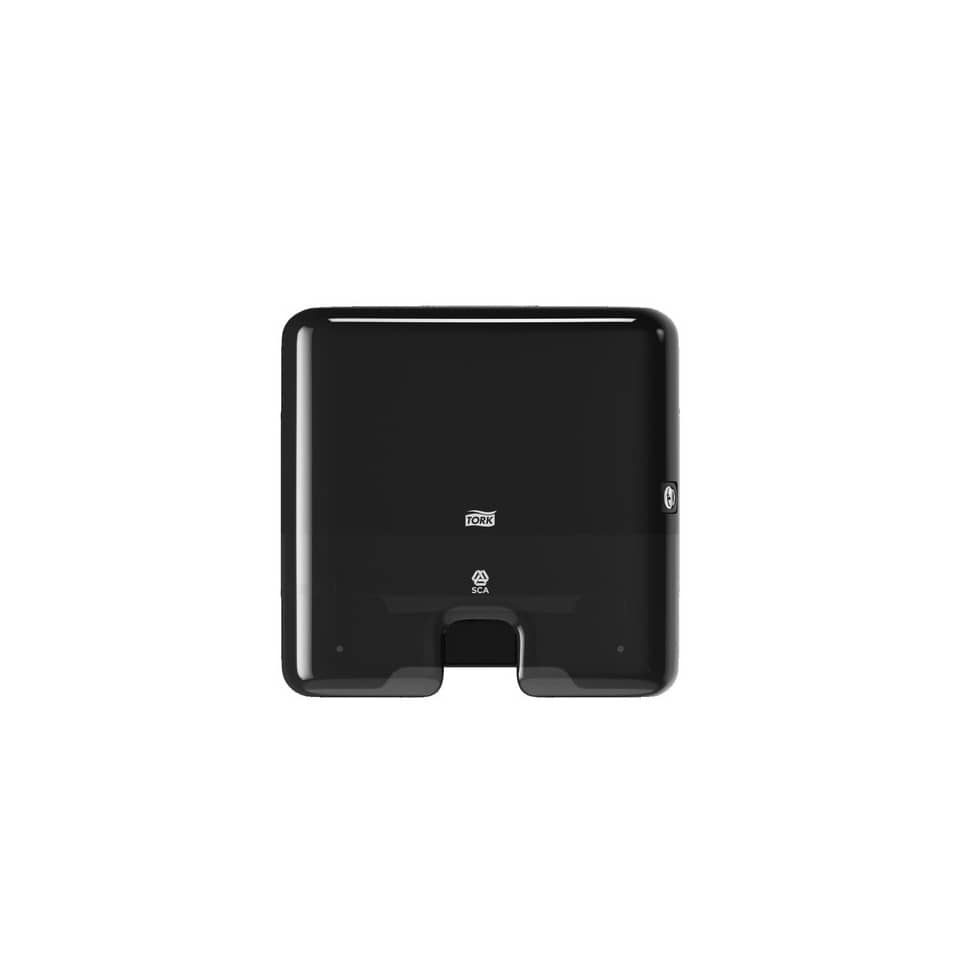 Xpress Handtuchspender Mini für Multifold - 302x444x102 mm - schwarz