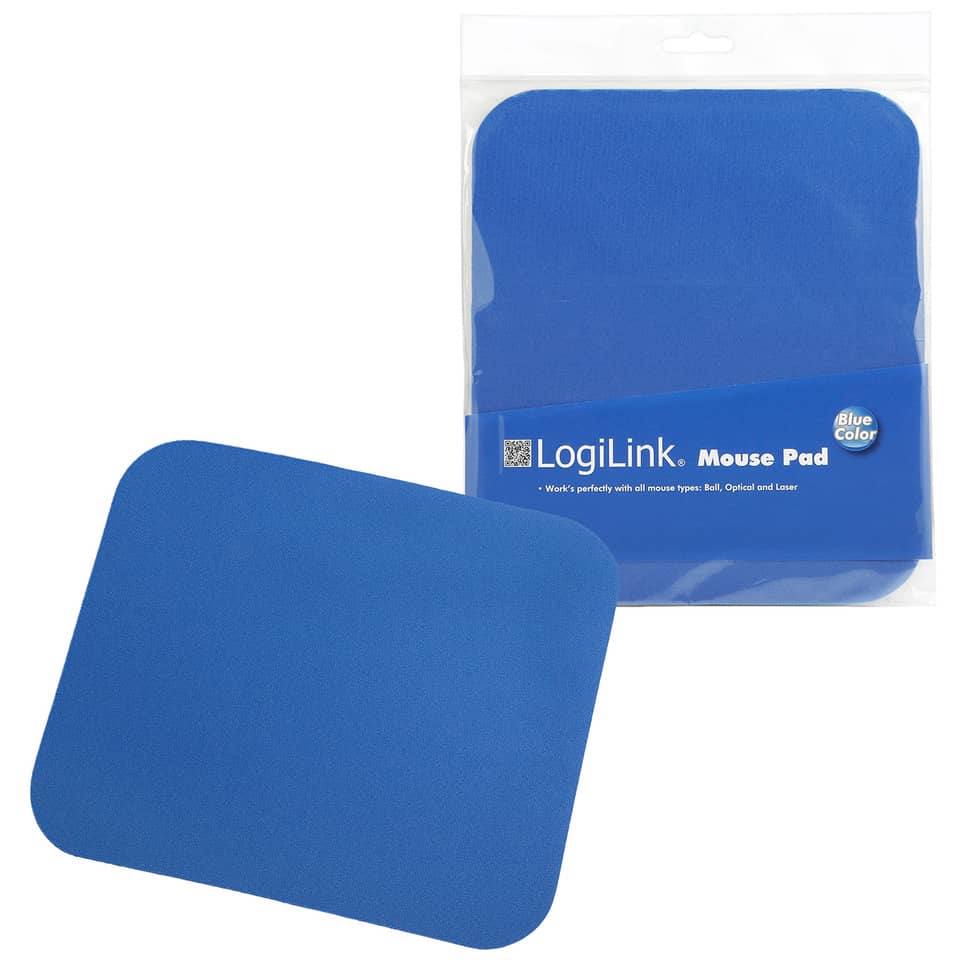 Mauspad Economy - 250 x 220 mm, blau