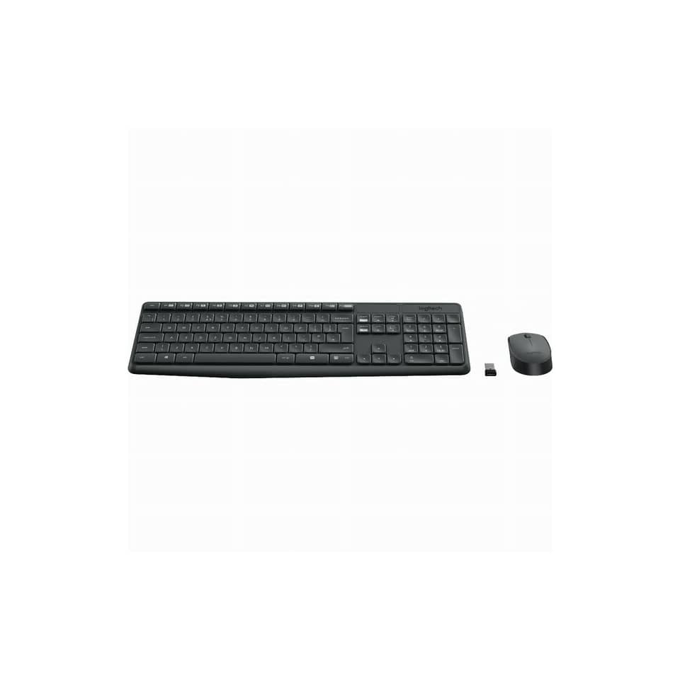 Tastatur + Maus MK235 - kabellos, anthrazit