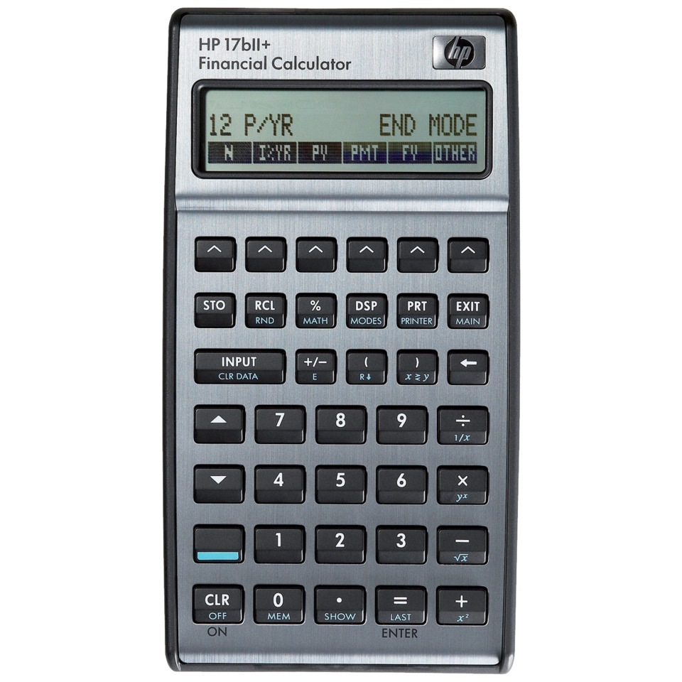 Finanztaschenrechner 17BIIPLUS - Financial Calculator