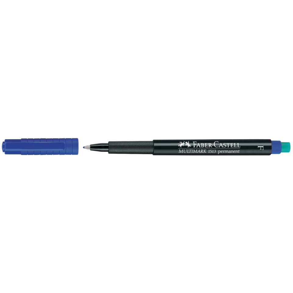 CD-Marker MULTIMARK - permanent, F, blau