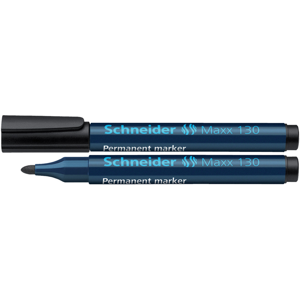 Permanentmarker Maxx 130 - Rundspitze, 1-3 mm, nachfüllbar, schwarz