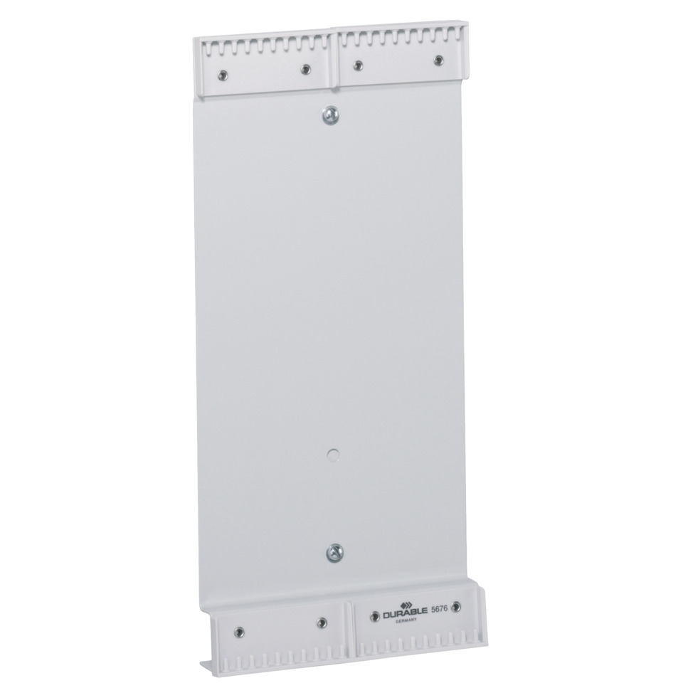 Sichttafelsystem FUNCTION WALL Module - grau, für 20 Tafeln A5, 148 x 322 mm