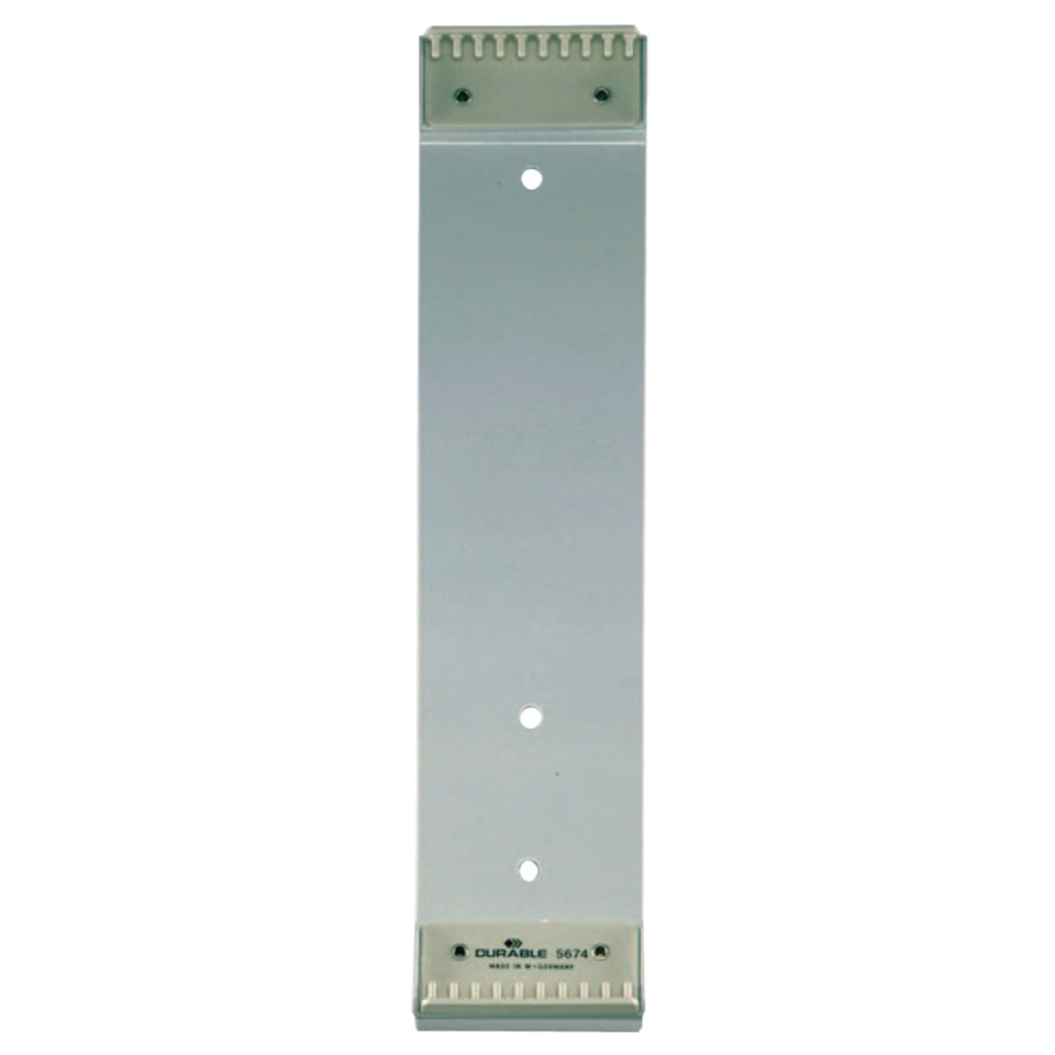 Sichttafelsystem FUNCTION WALL Module - grau, für 10 Tafeln A4, 73 x 322 mm