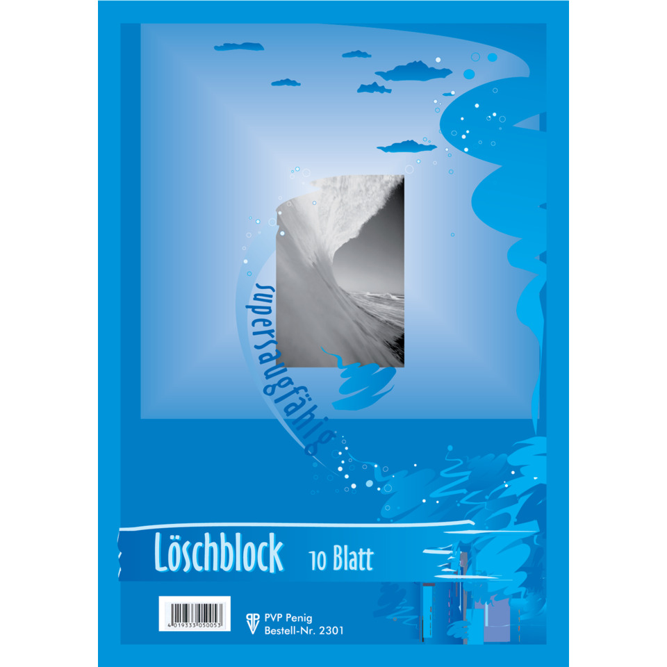 Löschblattblock A5 farbig