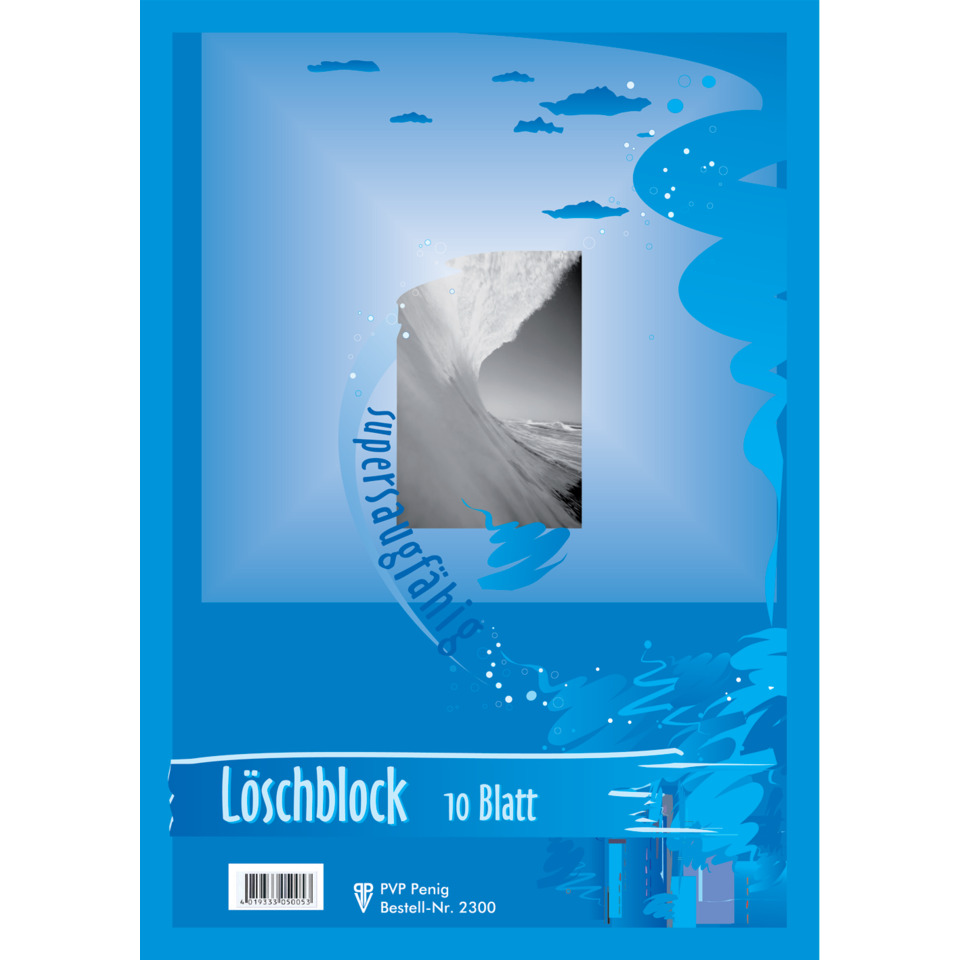 Löschblattblock A4 farbig