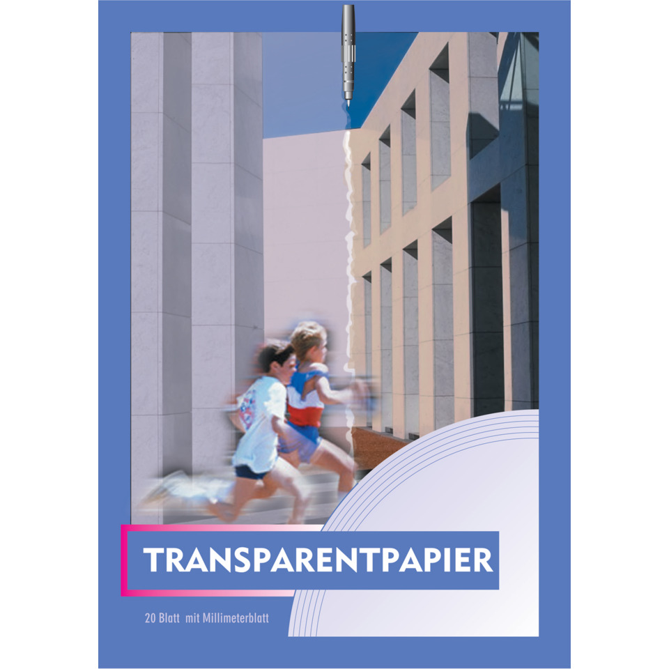Transparentpapier - Block mit 20 Blatt, 70 g/qm, A3