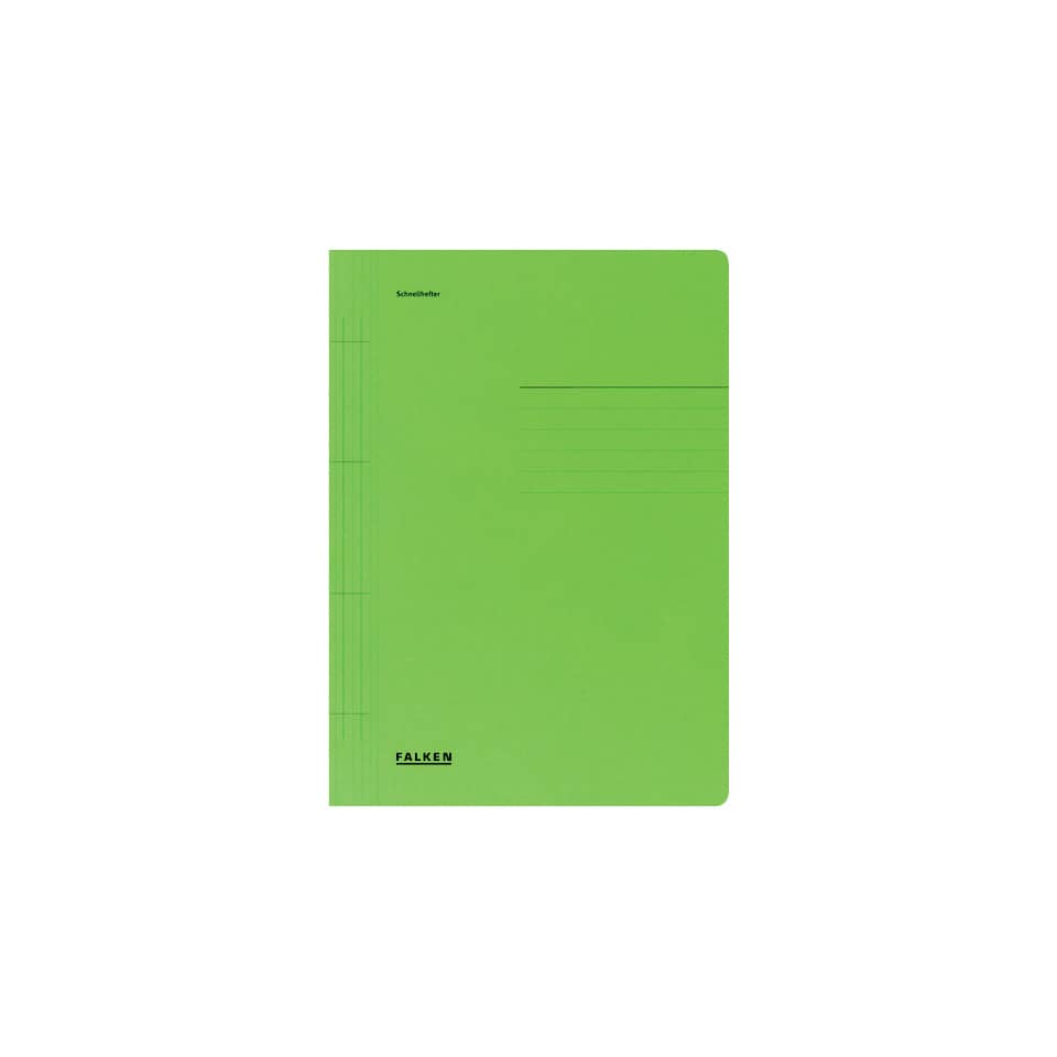 Schnellhefter - A4, 250 Blatt, Manilakarton (RC), grün