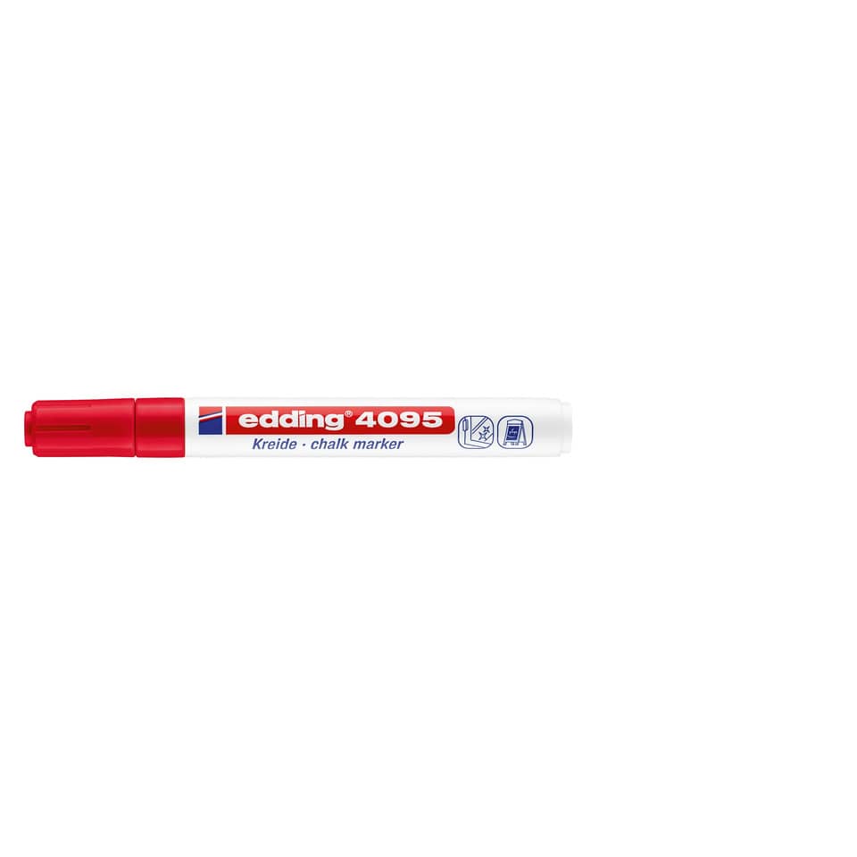 4095 Kreidemarker - 2 - 3 mm, rot