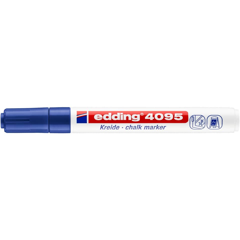 4095 Kreidemarker - 2 - 3 mm, blau
