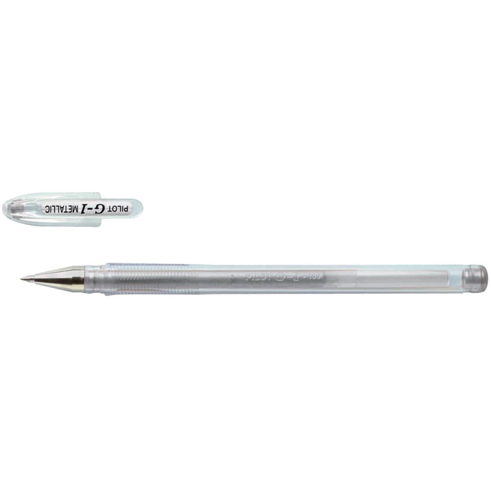Gelschreiber G1-7 Metallic, BL-G1-7M, 0,4 mm, metallic silber