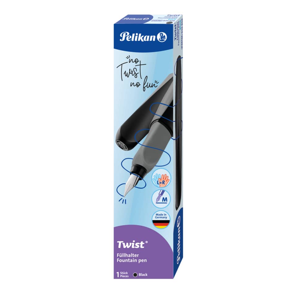 Füller Twist® - Feder M, Black
