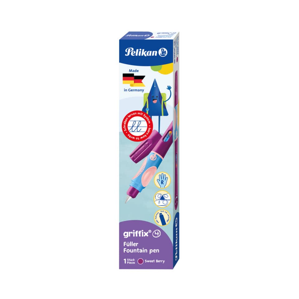 griffix® Füllhalter Stufe 4 - Feder A, Sweet Berry, Faltschachtel