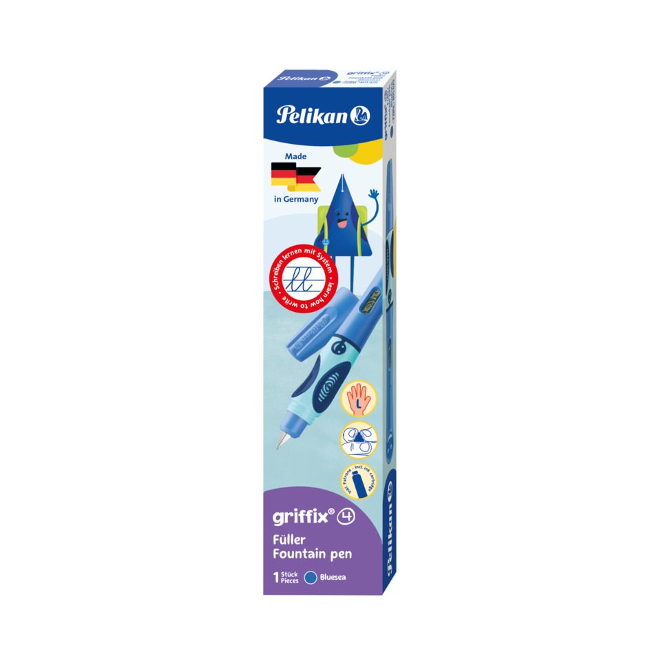 griffix® Füllhalter Stufe 4 - Feder L, bluesea