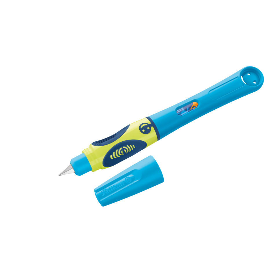 griffix® Füllhalter Stufe 4 - Feder L, neonblau fresh