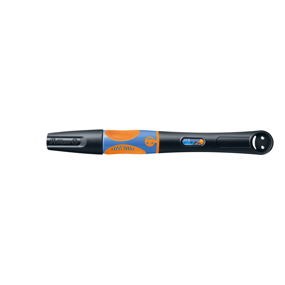 griffix® Füllhalter Stufe 4 - Feder L, Neon Black, Faltschachtel