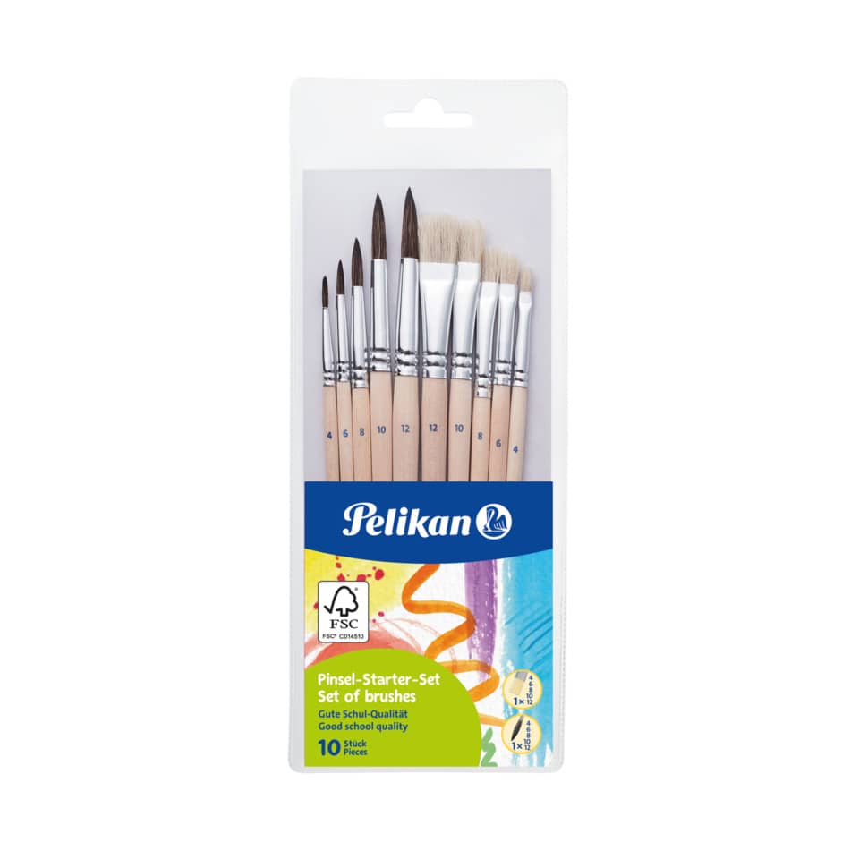 Pinsel Starter-Set Pi10/SB, sortiert