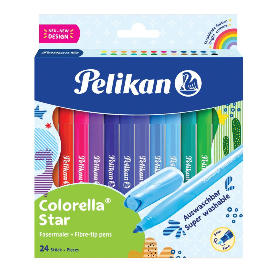 Fasermaler Colorella® Star C 302 - 24er Faltschachtel