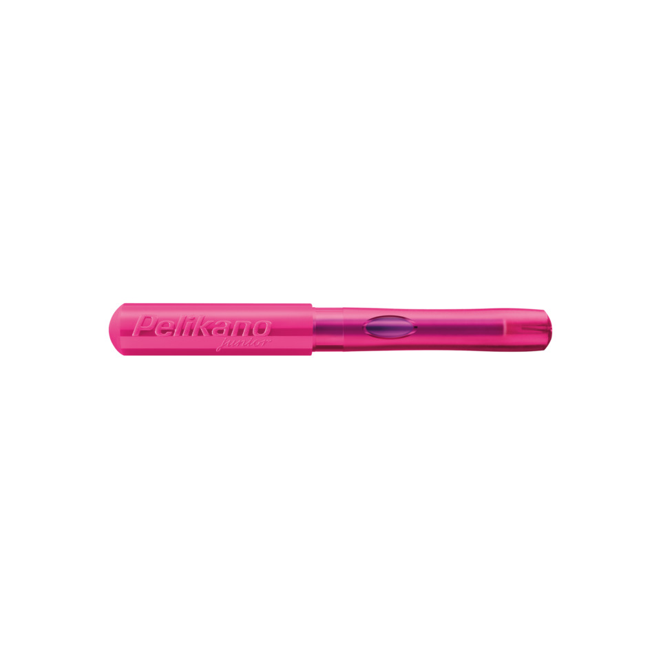 Schulfüller Pelikano® junior - Feder L, pink, Faltschachtel