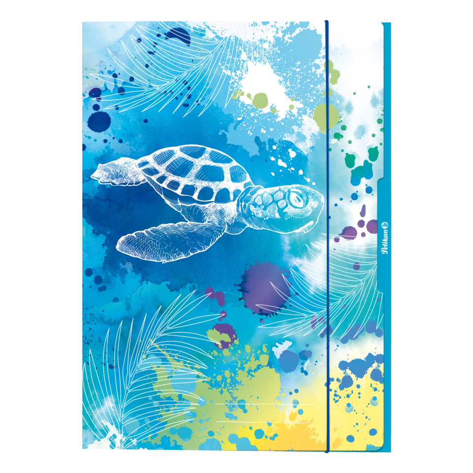 Sammelmappe Schildkröte - A3, mit Hochglanzeffekt